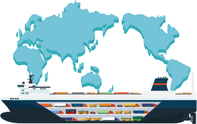 国際貿易港のイメージ画像